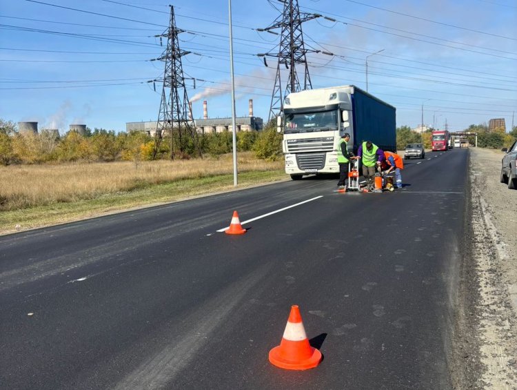 Павлодарда Жібек жолындағы асфальттің сапасы тексерілді