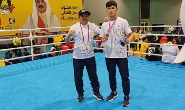 Аксуский боксер привез «серебро» из Королевства Бахрейн