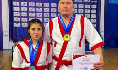 «Жеңісімді екі ұлыма арнаймын»: Баянауылдық спортшы түйе балуан атанды