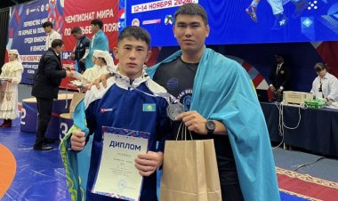 Ақсулық балуан әлем біріншілігінің күміс жүлдегері атанды