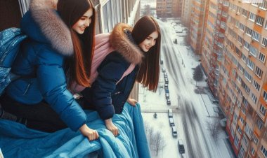 Две студентки в Павлодаре сорвались с простыней с четвёртого этажа