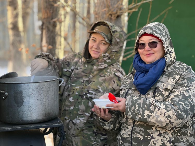 Әскери қызметке қызығушылық: Баянауылда мұғалімдер тәжірибе алмасты