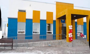Жителям актогайского села построили новый медпункт
