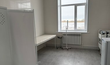 Аққулы ауданында жаңа медпункт салынды