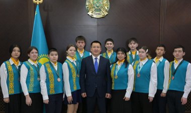 Павлодарда ауыл мектептерінің дарынды шәкірттеріне сыйлықтар табыс етілді