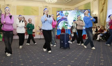 Павлодарлық балалар Финляндияның жаңа жылдық атмосферасына енді