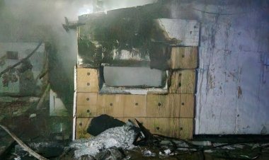 Май ауданында екі пәтерлі үйден өрт шықты