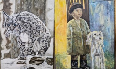 Павлодарда ұстаз бен оқушысы дебюттік көрме өткізді