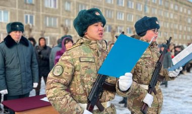 Павлодарда Абай, Алматы, ШҚО  сарбаздары ант қабылдады