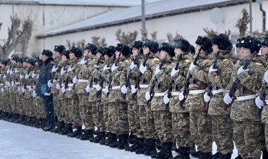 Бойцы из Алматы и ВКО принесли присягу в Павлодаре