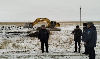 В Павлодарской области осмотрели паводкоопасные участки