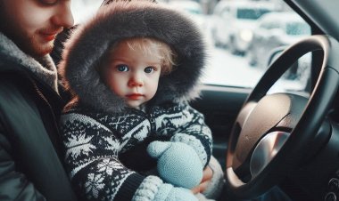 В Павлодаре оштрафовали водителя с малышом на коленях