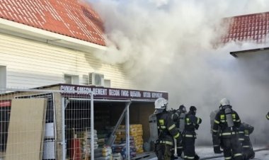 Павлодарда отқа оранған дүкенде қызметкер көз жұмды