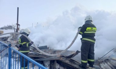 Ертіс ауданында мектеп жанып кетті