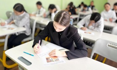 Юные павлодарцы соревновались в знании казахского языка