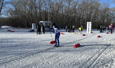 Павлодар побил рекорд по лыжным гонкам