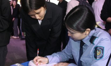 Павлодар полицейлері жоғары сынып оқушыларына кәсіби бағдар берді