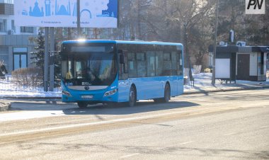 Павлодарда тоғыз автобус қозғалыс бағыттарын өзгертті