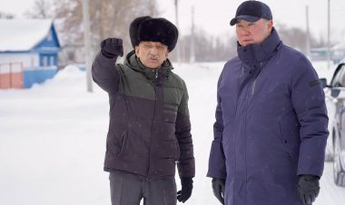 Аким Павлодарского района проинспектировал паводкоопасные участки