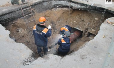 Ақсуда кәріз иісіне шағымдануда