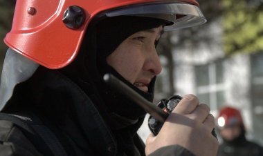 Педагоги Аксу отработали алгоритм эвакуации при пожарах