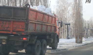 Екібастұзда 45 мың тонна қар шығарылды