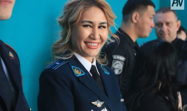 Павлодарда әйел полицейлер 8 наурыз қарсаңында марапатталды