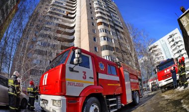 Павлодарда 16 қабатты үйде шартты өрт сөндірілді