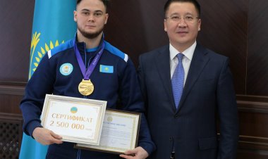 Азия ойындарының павлодарлық жүлдегерлеріне ақшалай сертификаттар табысталды