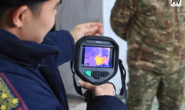 Павлодарские пожарные показали способ увидеть скрытое пламя