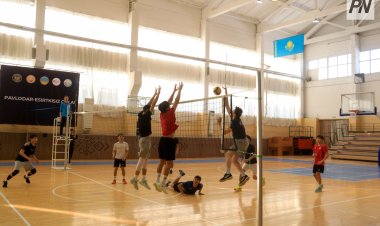 Волейбол против зависимости: в Павлодаре активисты привлекают молодёжь к спорту