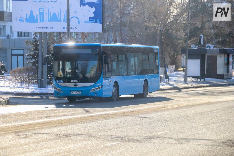 Павлодарда тоғыз автобус қозғалыс бағыттарын өзгертті