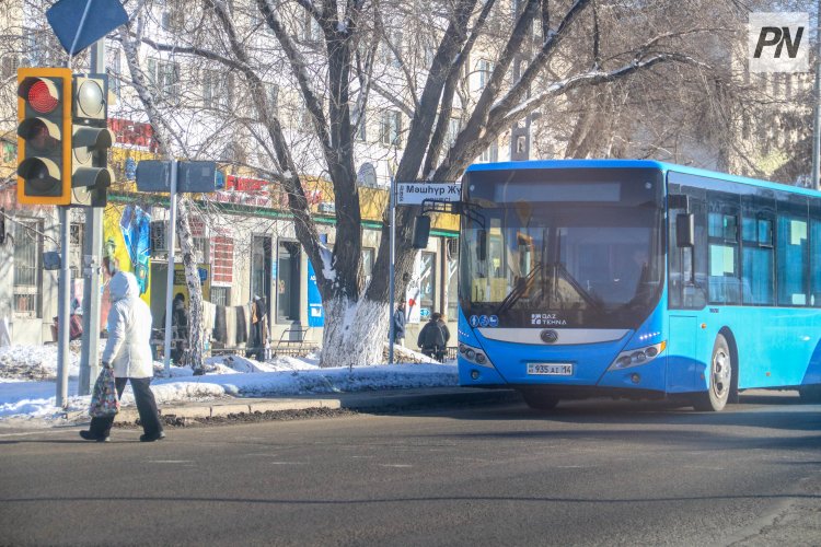 Павлодарские автобусы временно изменят маршрут