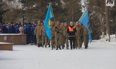 Павлодарские спасатели продемонстрировали отличную физическую подготовку