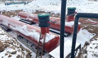 Ақтоғай ауданында газ қазандығының құрылысы жалғасуда