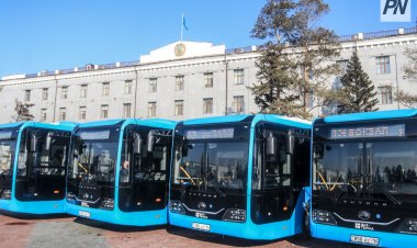 Павлодарцы поедут на новых автобусах по двум маршрутам