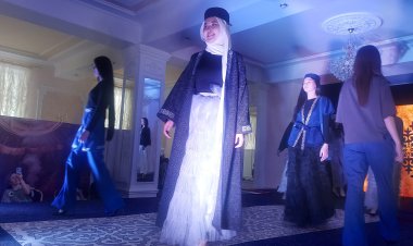 Орнаменты, которые говорят: эксклюзивный этнопоказ прошёл в Павлодаре