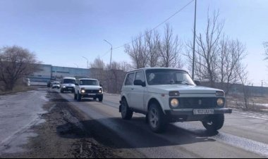Павлодарские гвардейцы совершили многокилометровый марш-бросок