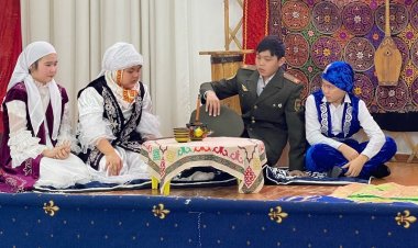 Павлодарлық оқушылар Әбіш Кекілбаевтың шығармаларын сахналады