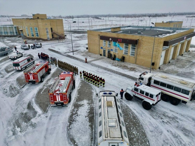 Павлодардан 100 шақырым жерде жаңа әмбебап құтқару бөлімшесі ашылды