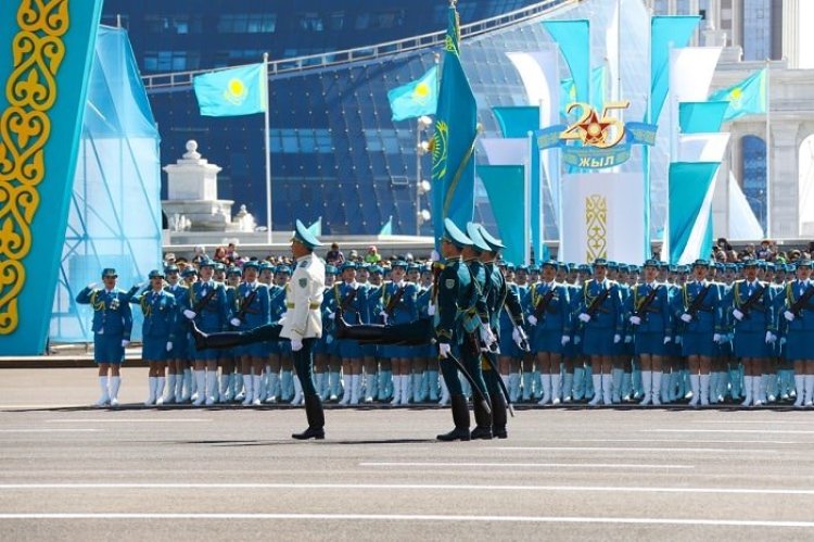 В Казахстане временно ограничат движение из-за подготовки к военному параду