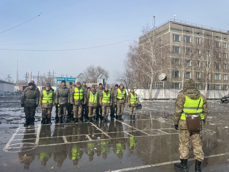 Павлодарда Ұлттық ұлан сарбаздары 50 шақырымдық шеру жасады