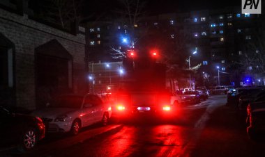 Павлодарда сауда павильонының шатыры өртенді