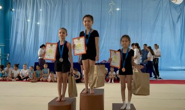 Юные акробаты Павлодара сделали первые шаги в спорте