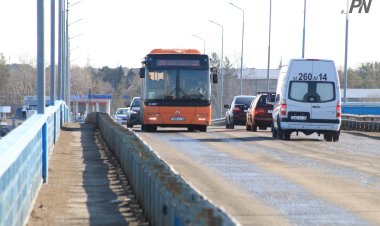 Ертіс өзені арқылы өтетін көпірде жөндеу басталды