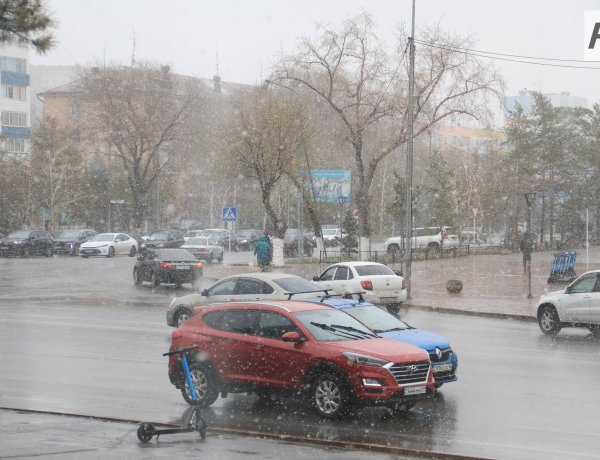 Дождь со снегом ожидают в Павлодарской области 15 апреля