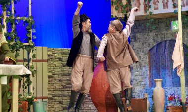 Павлодарда араларынан қыл өтпес достық сахналанды