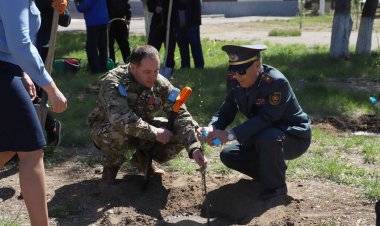 Поисковики Павлодара: забота о природе и сохранение памяти