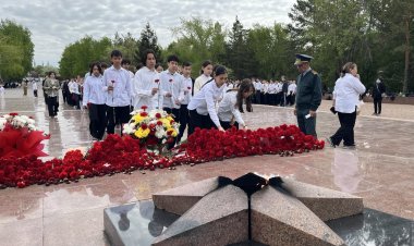 Рожденная в концлагере павлодарка пожелала детям мира