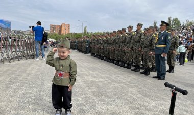 Тысячи павлодарцев исполнились чувством гордости за родную армию